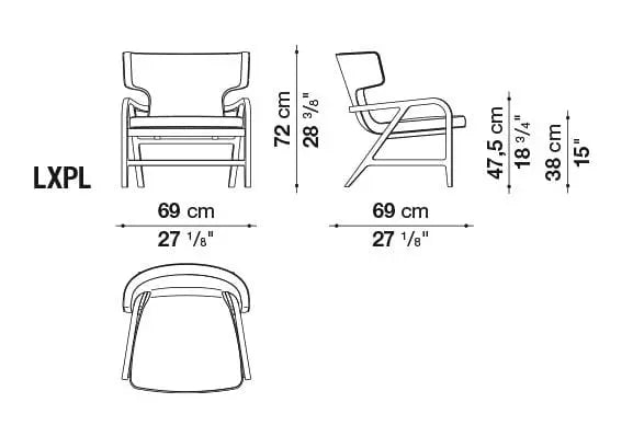 Fulgens Armchair | Maxalto | JANGEORGe Interior Design