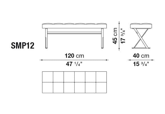 Pathos Bench | Maxalto | JANGEORGe Interior Design