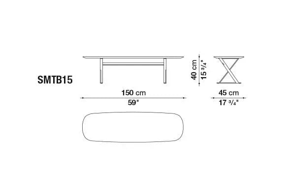 Pathos Small Table | Maxalto | JANGEORGe Interior Design