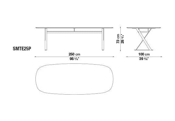 Pathos Table | Maxalto | JANGEORGe Interior Design