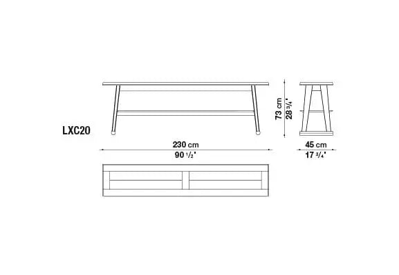 Recipio '14 Table | Maxalto | JANGEORGe Interior Design