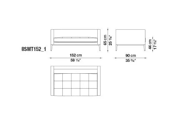 Simpliciter Sofa | Maxalto | JANGEORGe Interior Design