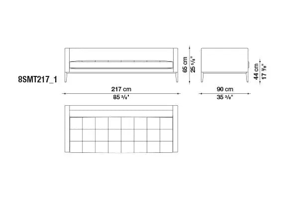 Simpliciter Sofa | Maxalto | JANGEORGe Interior Design