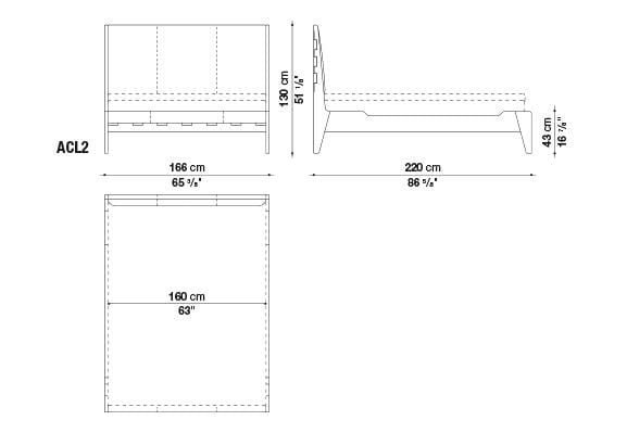 Talamo Bed | Maxalto | JANGEORGe Interior Design