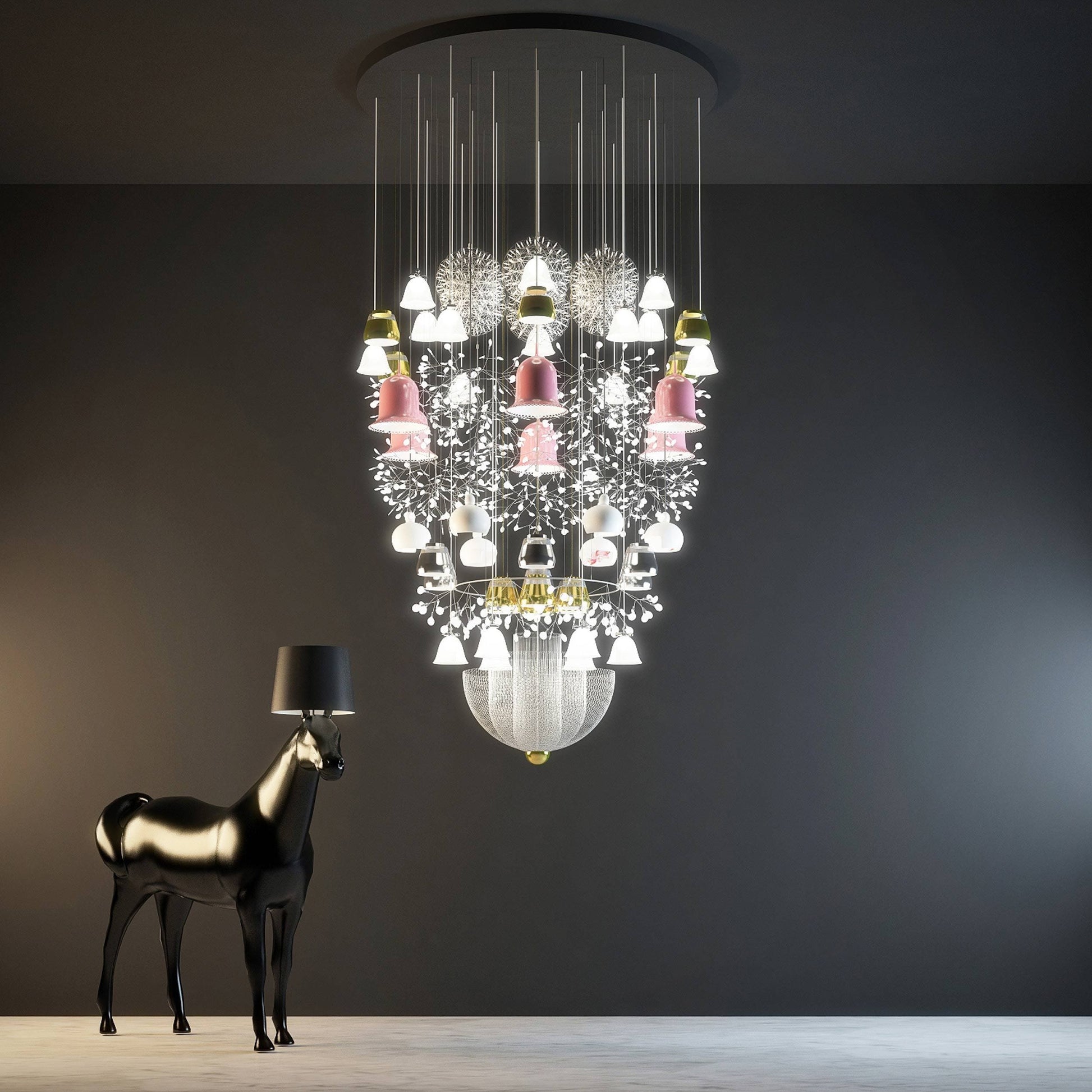 Mega Chandelier Suspension Lamp (MILAN 2018 EDITION) | Moooi | JANGEORGe Interior Design