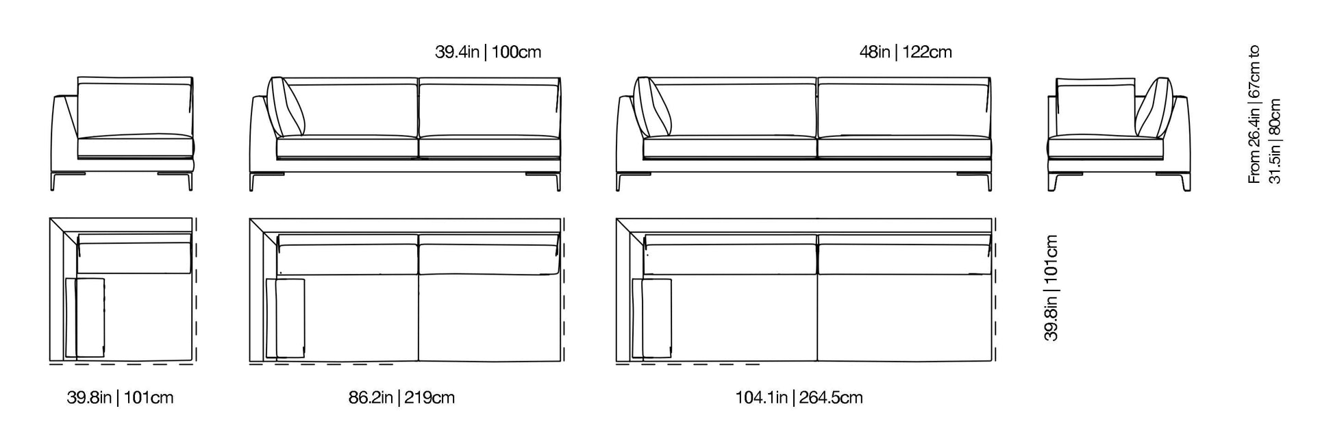 Bellport - Sofa | Poliform | JANGEORGe Interior Design