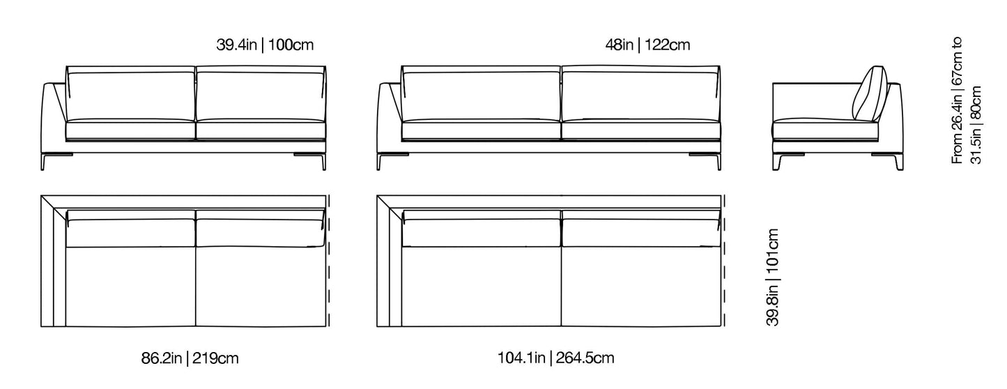 Bellport - Sofa | Poliform | JANGEORGe Interior Design