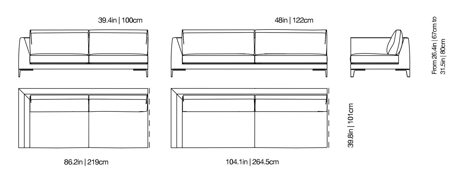 Bellport - Sofa | Poliform | JANGEORGe Interior Design