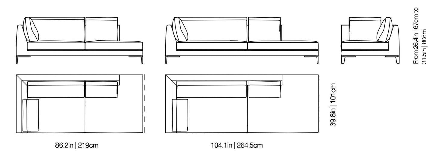 Bellport - Sofa | Poliform | JANGEORGe Interior Design