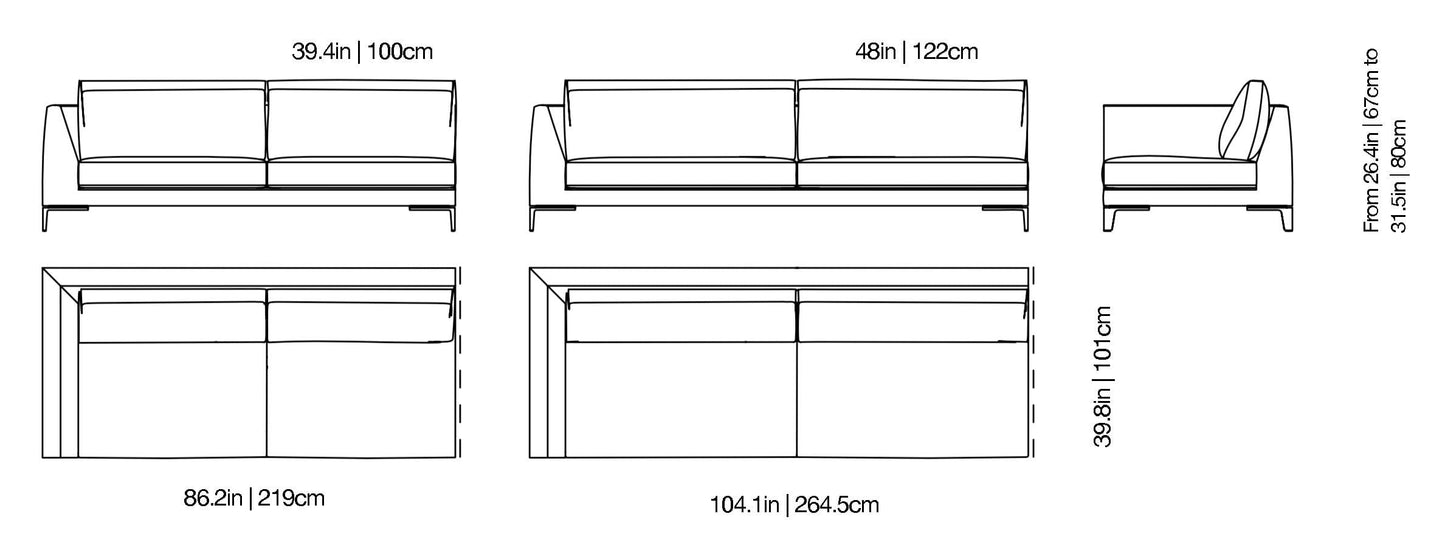 Bellport - Sofa | Poliform | JANGEORGe Interior Design