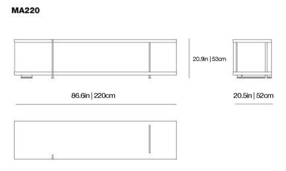 Bristol Sideboard | Poliform | JANGEORGe Interior Design