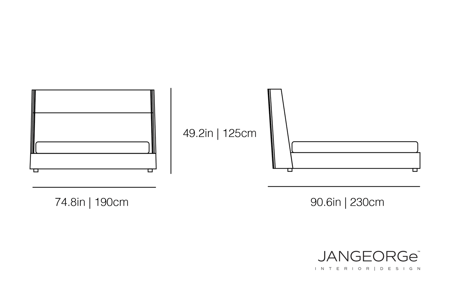 Chloe - Bed | Poliform | JANGEORGe Interior Design