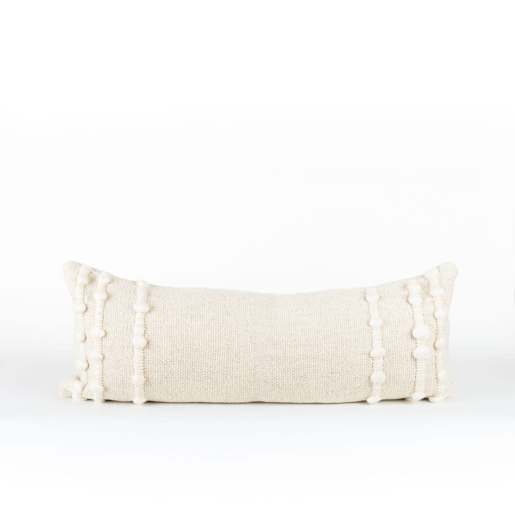 Kuk Pillow Cover in Natural Wool | Treko | JANGEORGe Interior Design