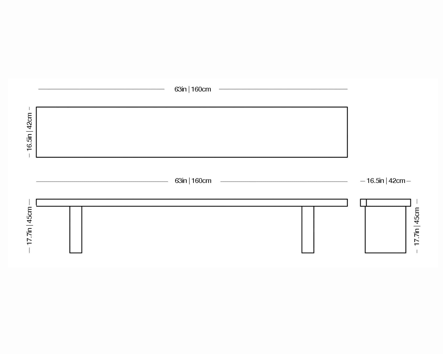 Tommaso Bench and Table | Zeus | JANGEORGe Interior Design