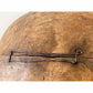 Antique Wooden Bowl with Metal Wire Details - JANGEORGe Interiors & Furniture