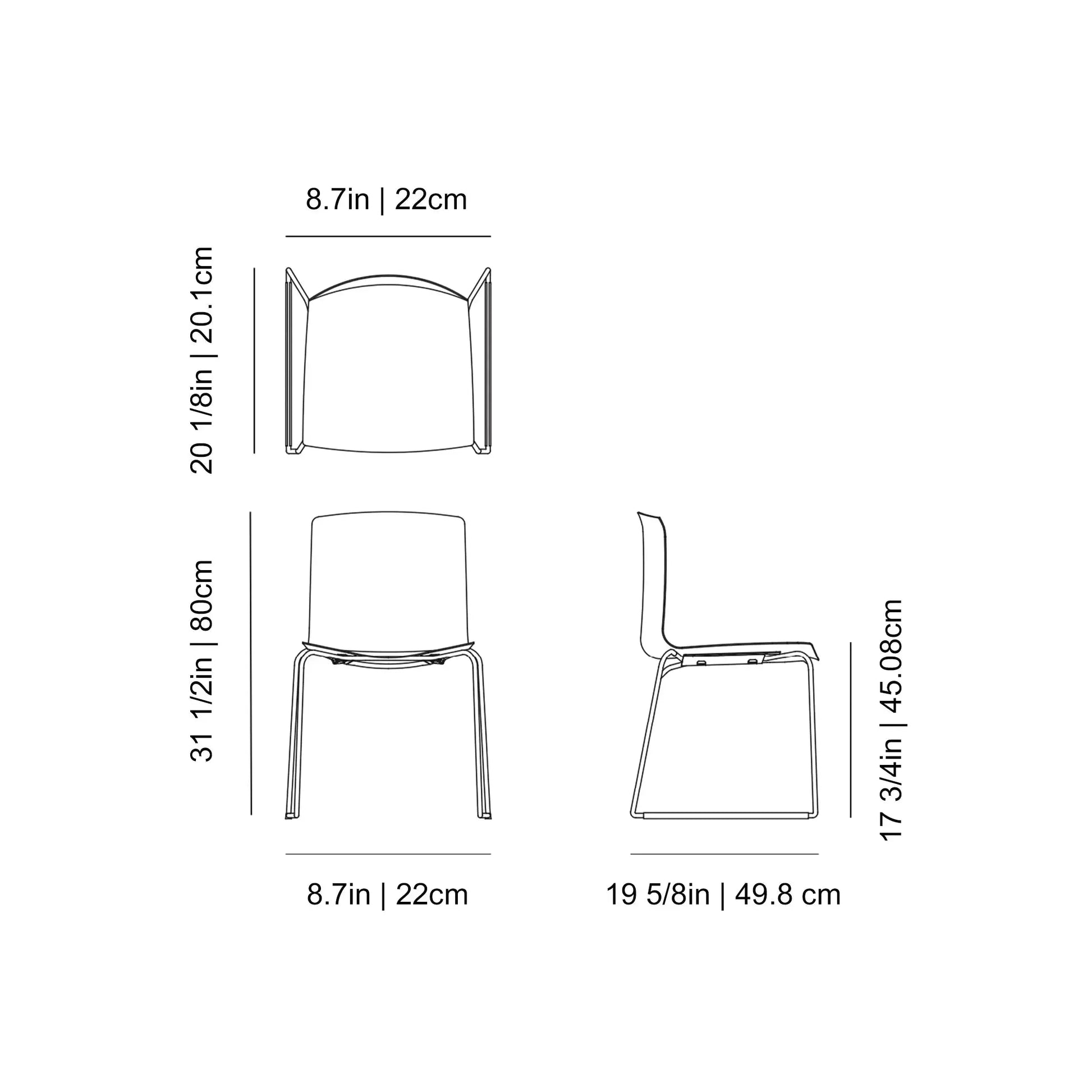 Catifa 46 (0278) Chair - JANGEORGe Interiors & Furniture