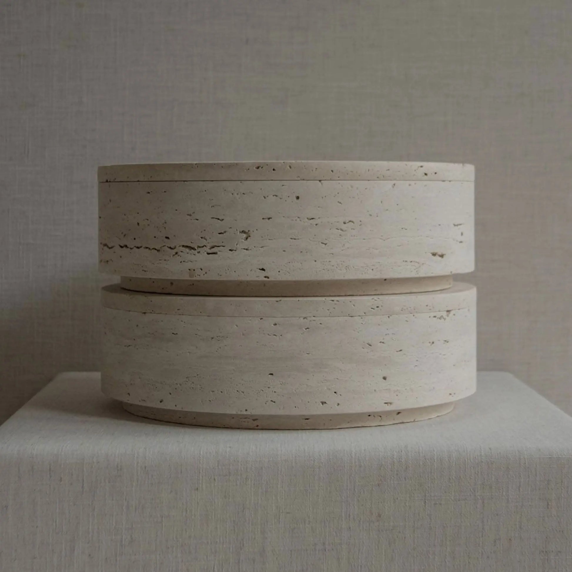 Capsule - Travertine Bowl - JANGEORGe Interiors & Furniture