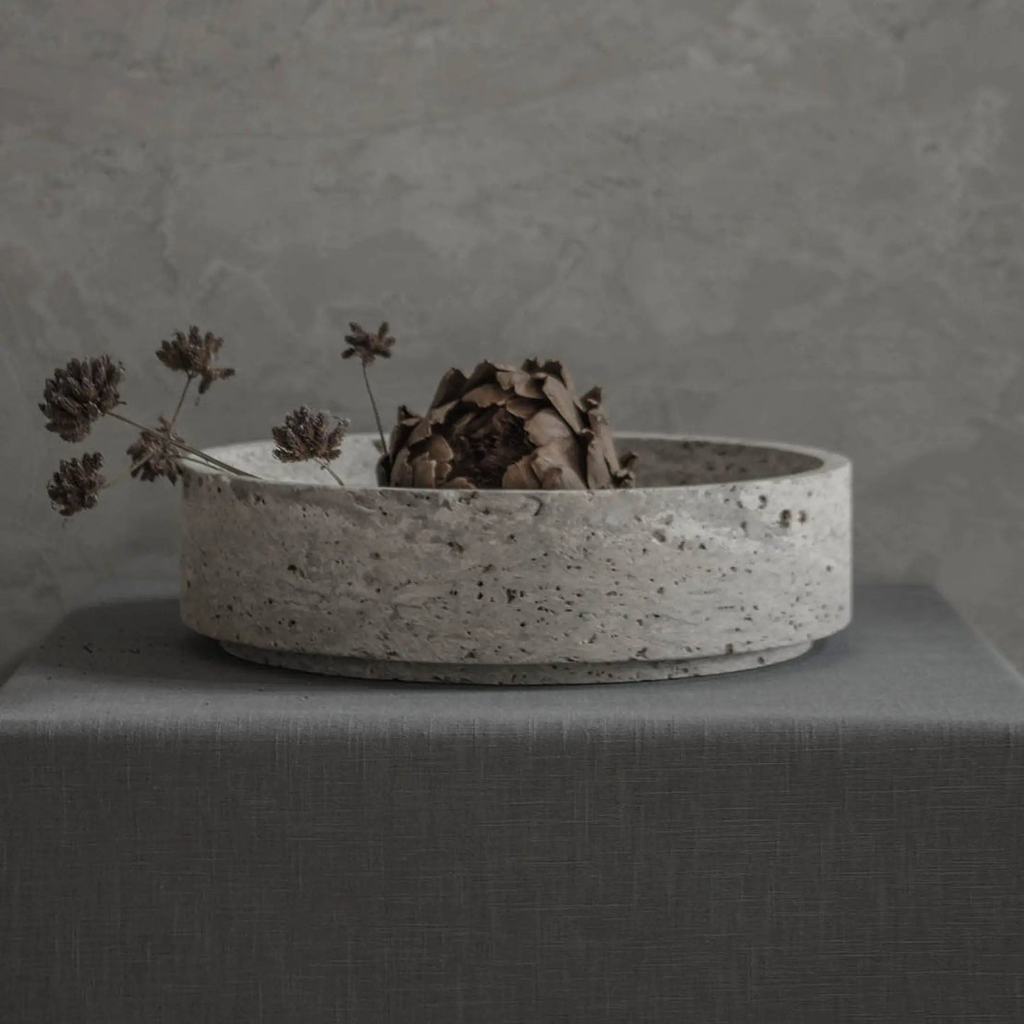 Capsule - Travertine Bowl - JANGEORGe Interiors & Furniture