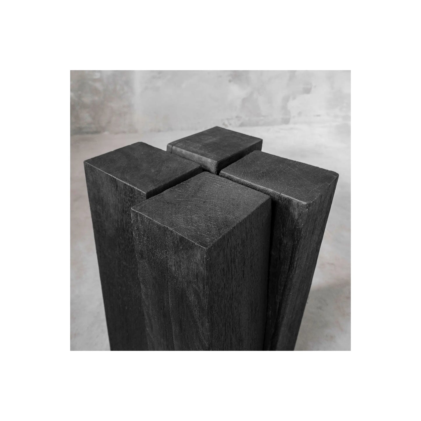 Four Legs Stool - JANGEORGe Interiors & Furniture