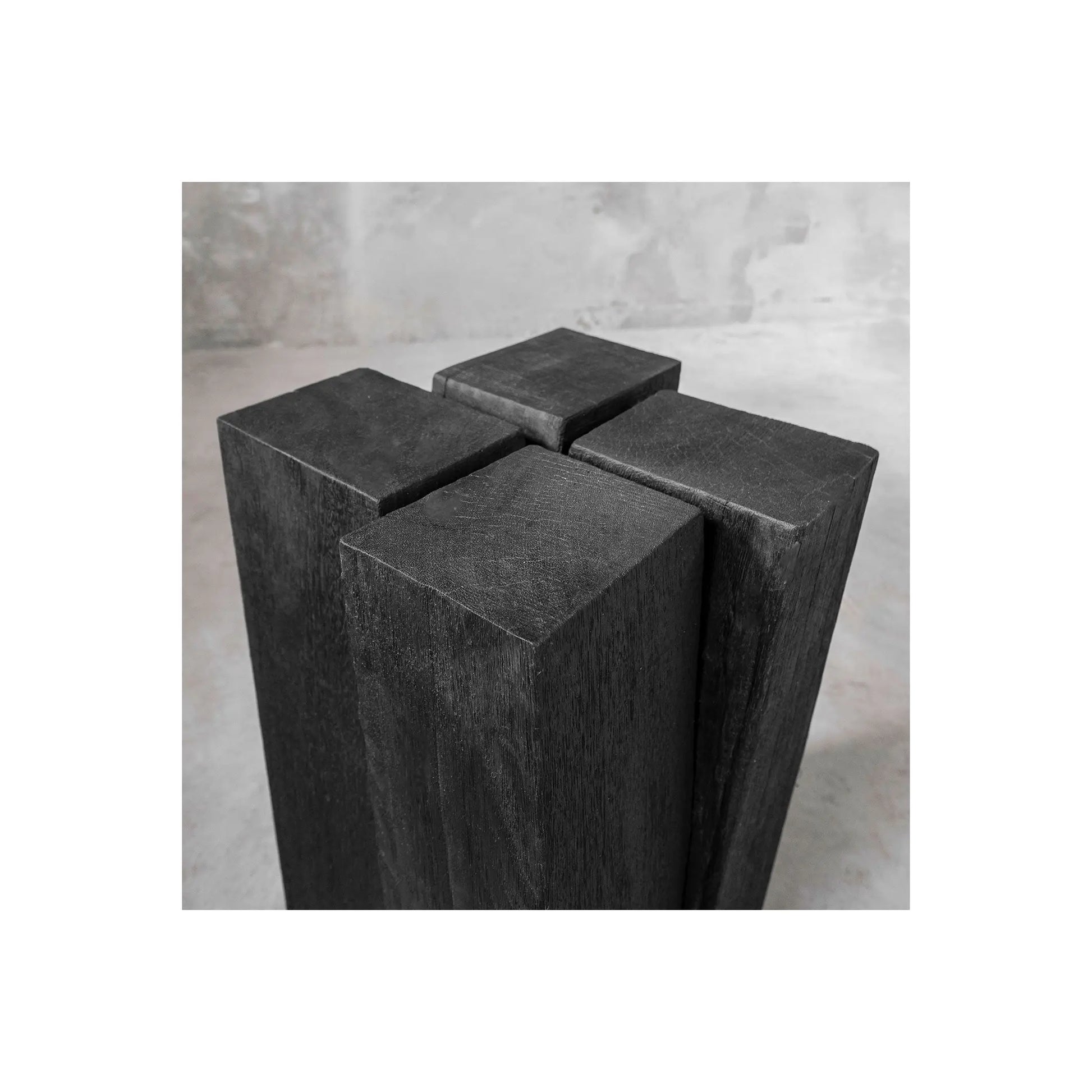 Four Legs Stool - JANGEORGe Interiors & Furniture