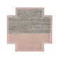 JANGEORGe Interiors & Furniture Gan Rugs Mangas Space Plait Square Rug Pink