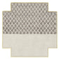 JANGEORGe Interiors & Furniture Gan Rugs Mangas Space Rhombus Square Rug Ivory