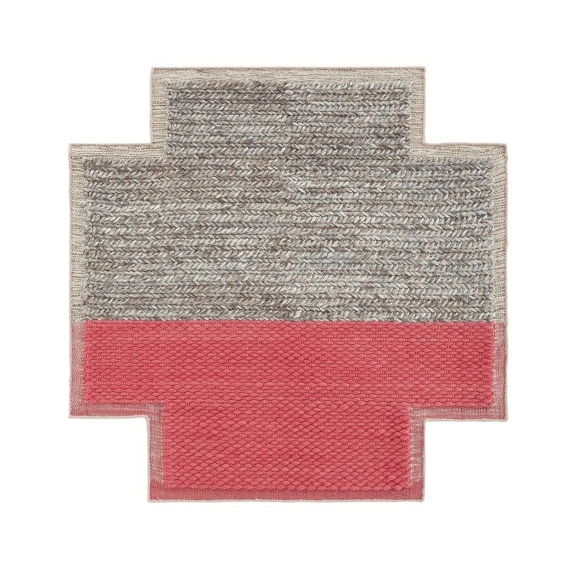 JANGEORGe Interiors & Furniture Gan Rugs Mangas Space Square Plait Coral