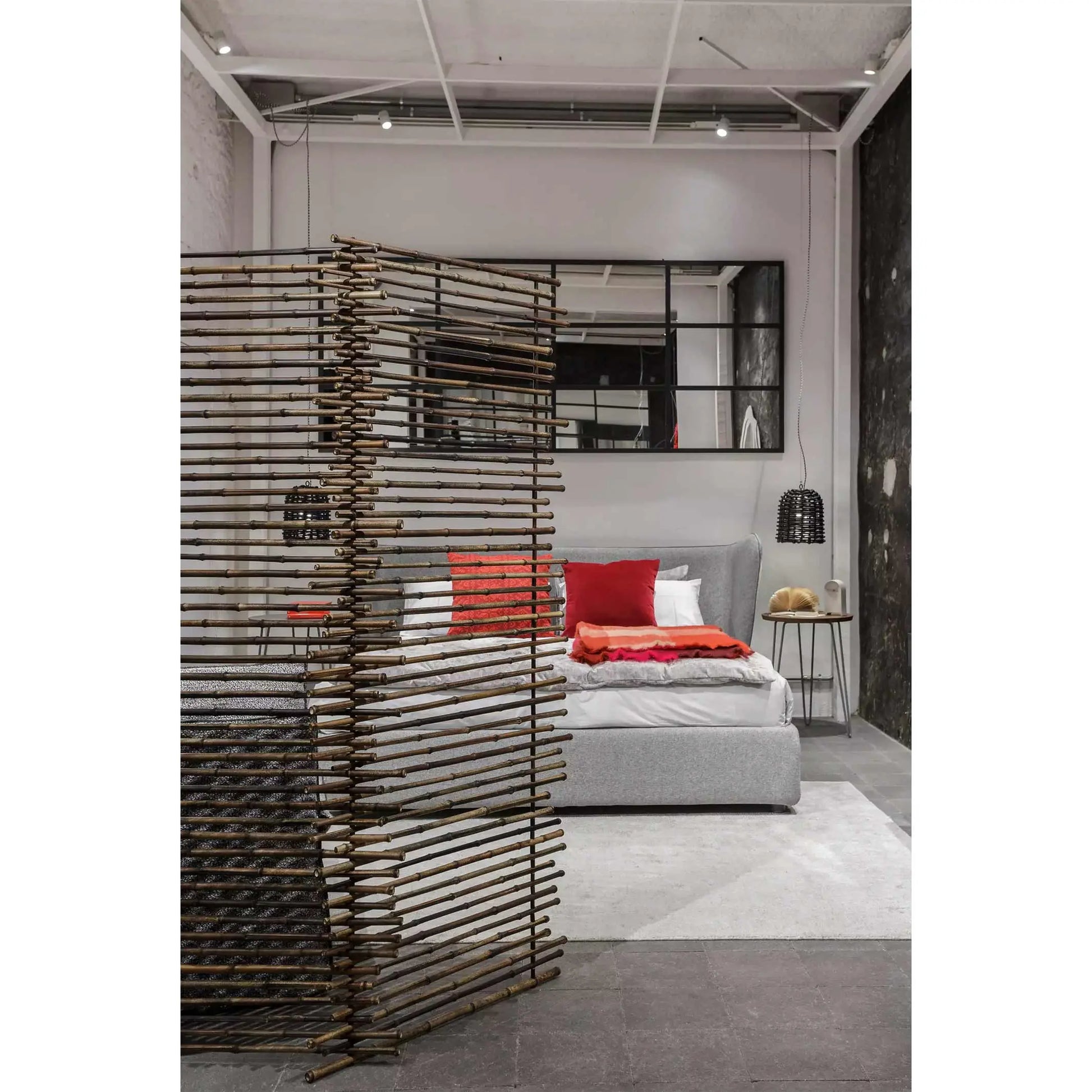 Black 90 - Fold Partition - JANGEORGe Interiors & Furniture