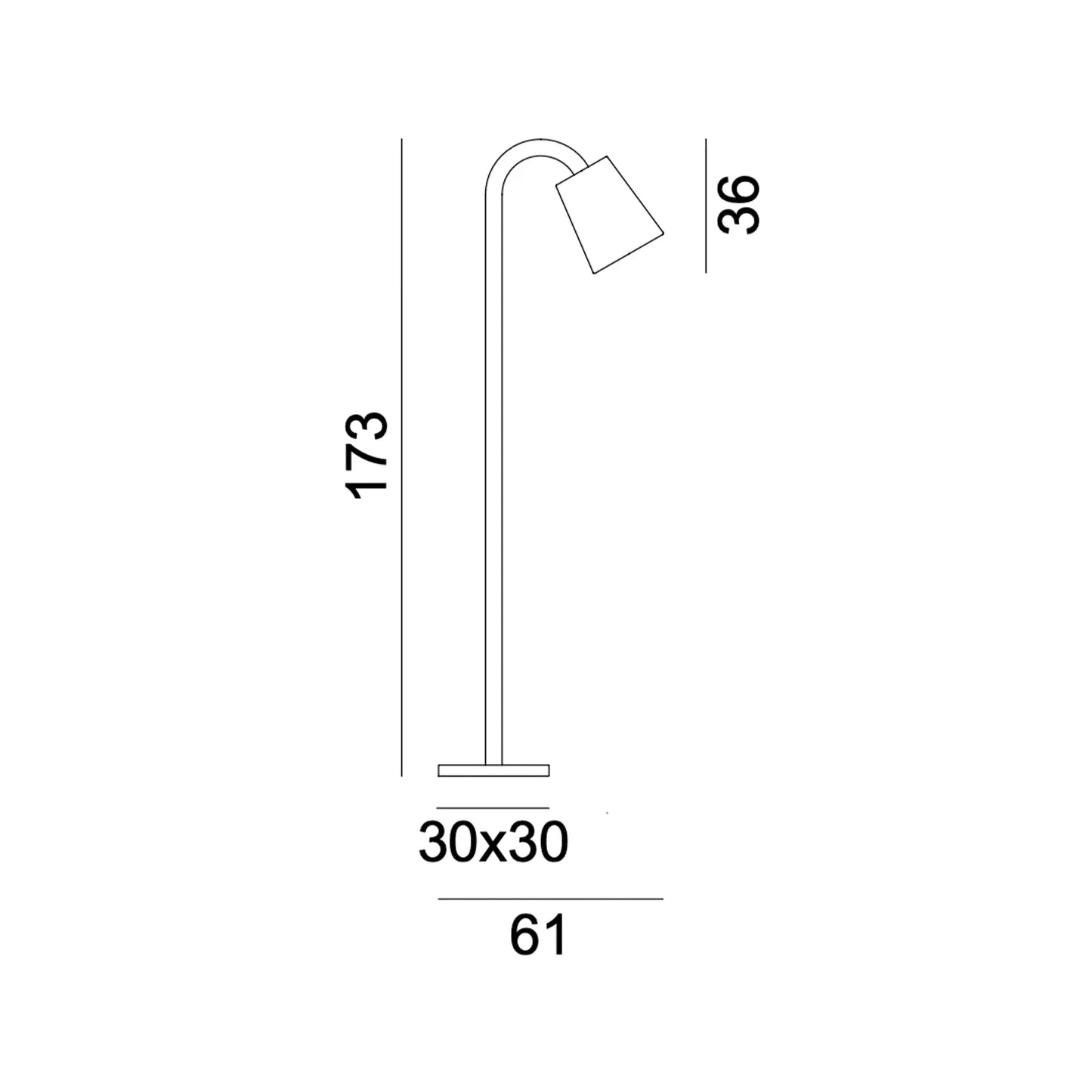 LC 92 - Floor Lamp - JANGEORGe Interiors & Furniture