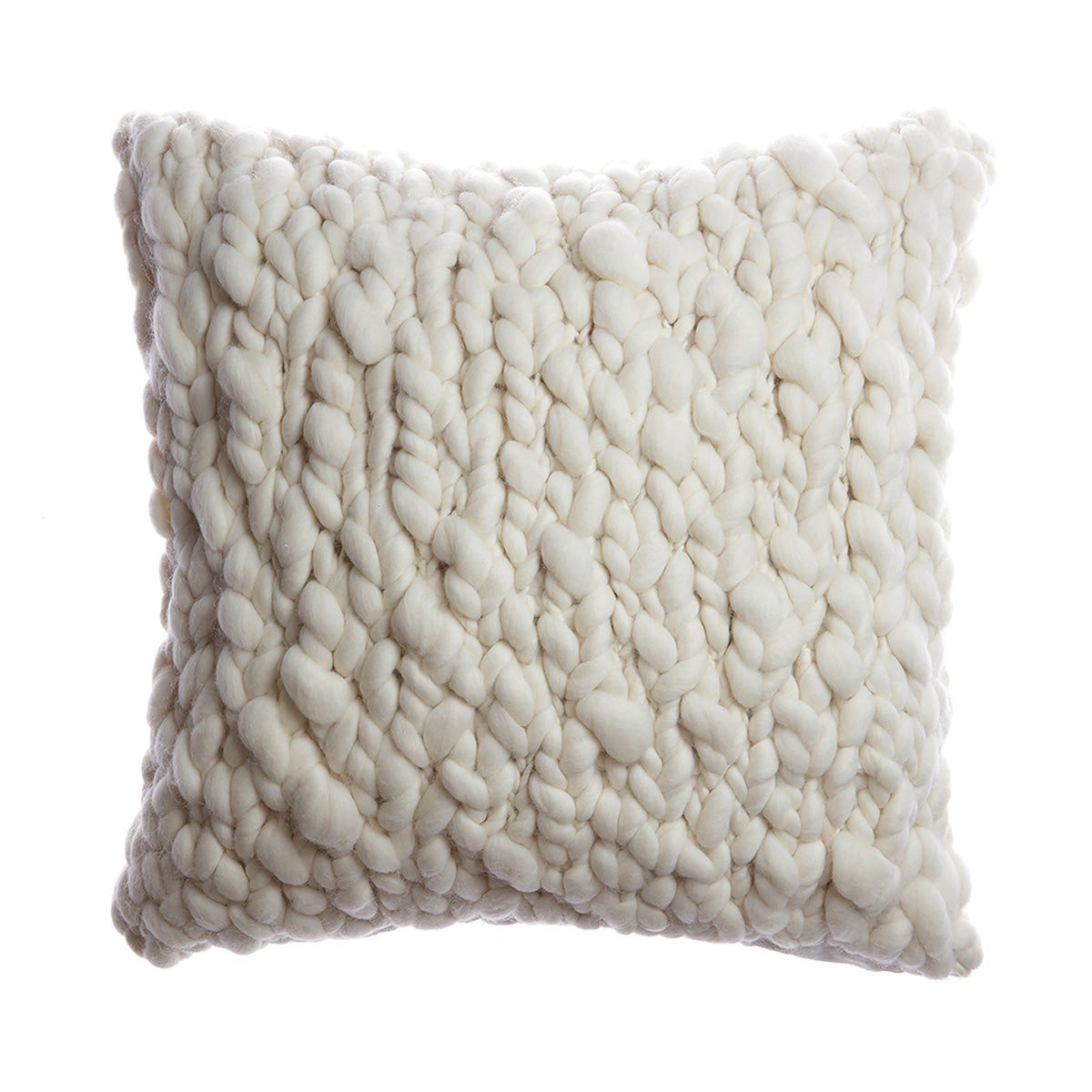 Clouds - Chunky Wool Throw Pillow | Homelosophy | JANGEORGe Interior Design