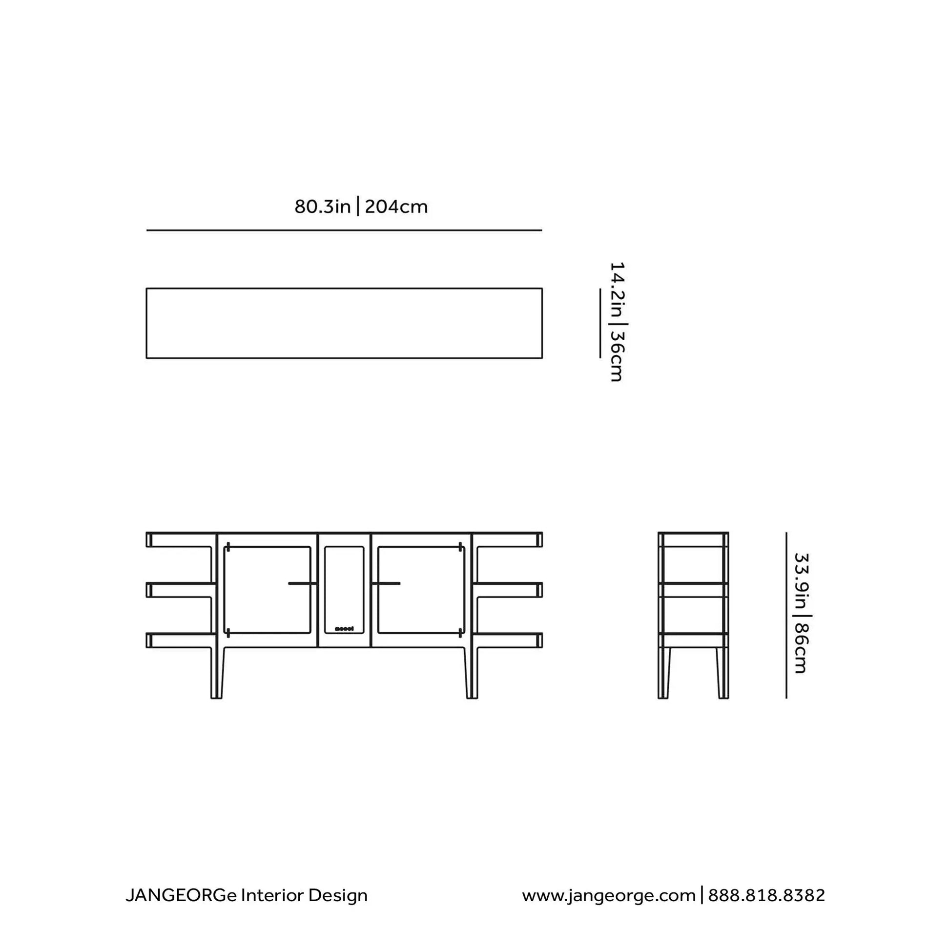 JANGEORGe Interiors & Furniture MOOOi No Screw No Glue Buffet 