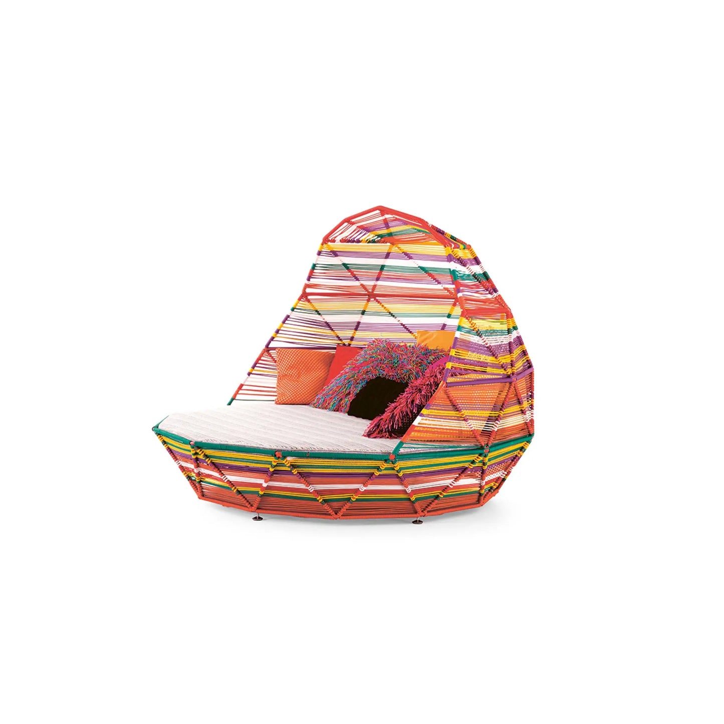 Tropicalia - Daybed with 7 Cushions (060) - JANGEORGe Interiors & Furniture