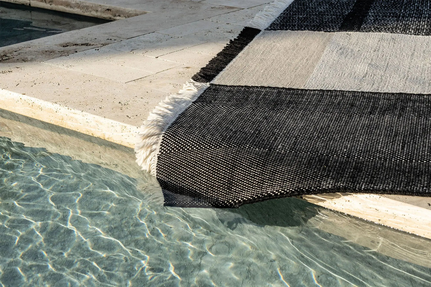 JANGEORGe Interiors & Furniture Nanimarquina Tres Outdoor Black Rug