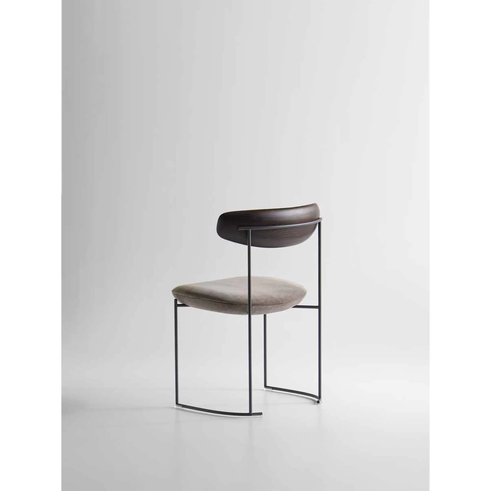 Keel 922, Chair with Upholstered Seat and Solid Ash Wood Backrest - JANGEORGe Interiors & Furniture