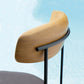 Keel 922/S, Counterstool with Upholstered Seat and Solid Ash Wood Backrest - Outdoor Chair - JANGEORGe Interiors & Furniture