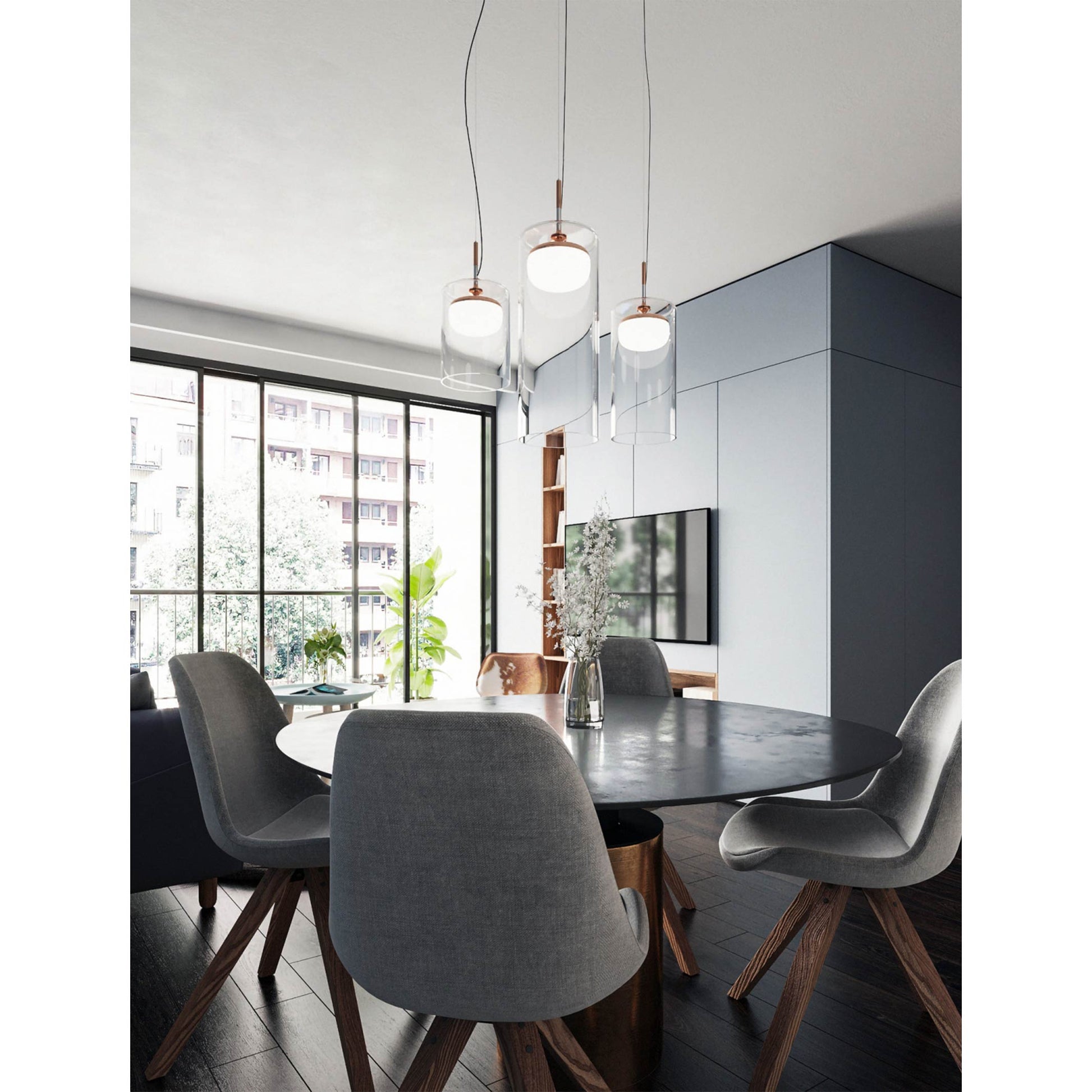 Diver S1 - Suspension Lamp (Floor Model Greenwich CT) Prandina