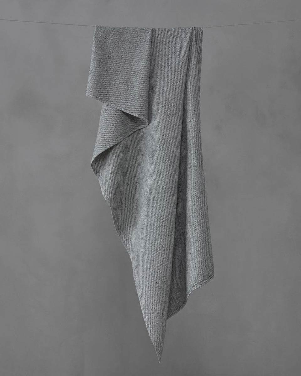 JANGEORGe Interiors & Furniture Society Limonta Maco Bath Towel Anthracite