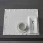 JANGEORGe Interiors & Furniture Society Limonta Maya Placemat Bianco