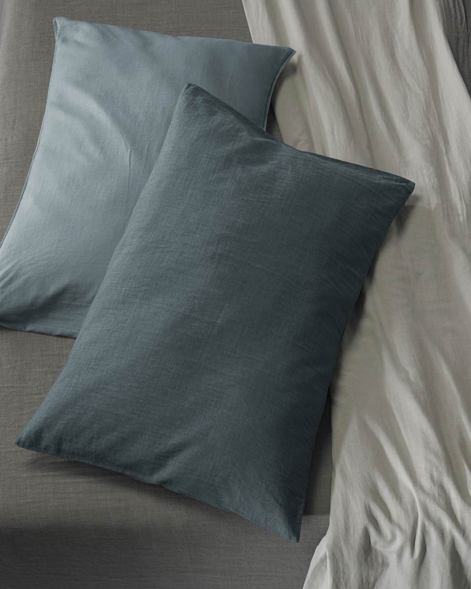 JANGEORGe Interiors & Furniture Society Limonta Miro Pillow Cases Set Ottanio