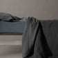 JANGEORGe Interiors and Furniture Society Limonta Rem Flat Sheets Anthracite