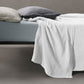 JANGEORGe Interiors and Furniture Society Limonta Rem Flat Sheets Bianco