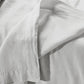 JANGEORGe Interiors & Furniture Society Limonta Setu Bed Sheet Bianco