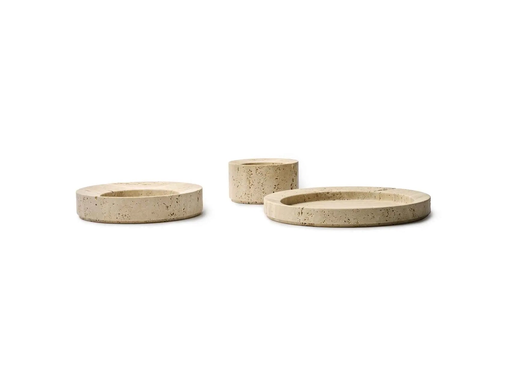 JANGEORGe Interiors & Furniture When Objects Work Neri & Hu Travertine Bowls