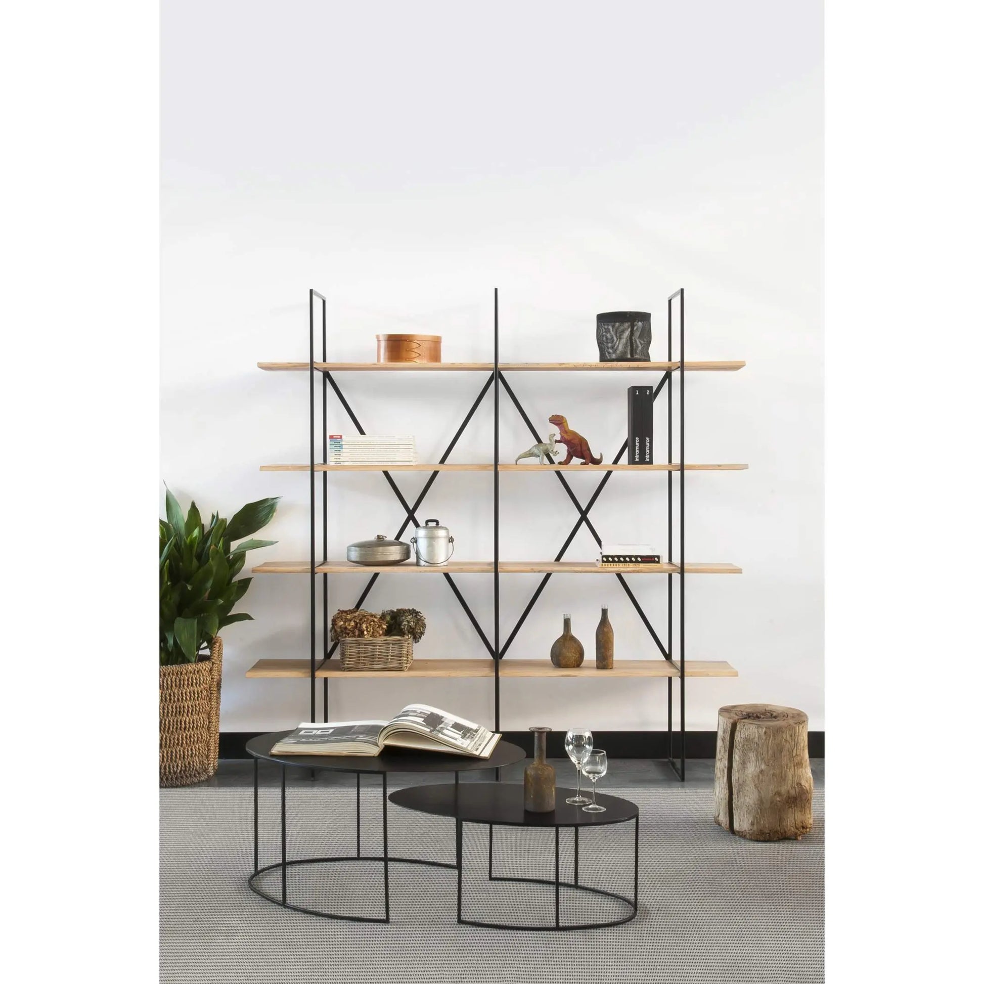 Slim Irony - Bookcase - JANGEORGe Interiors & Furniture